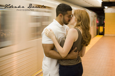 Engagement Photos in Union Station