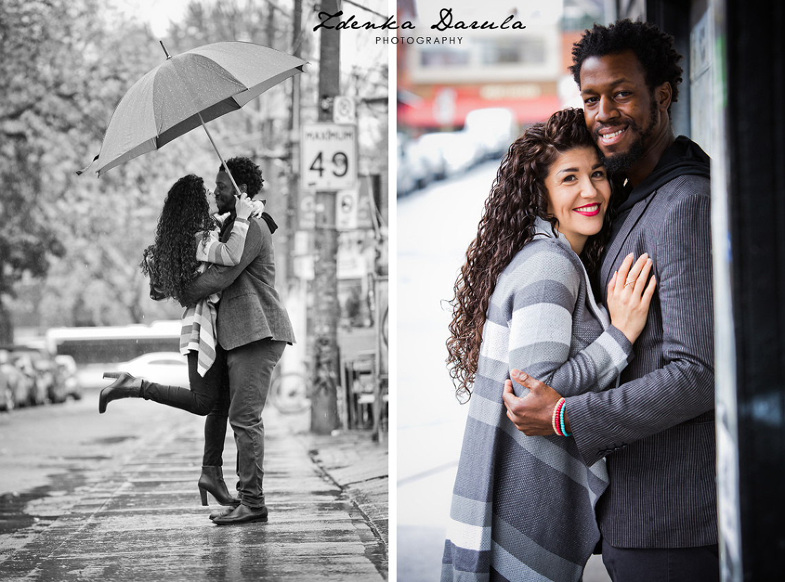 Kensington Market Engagement Photography