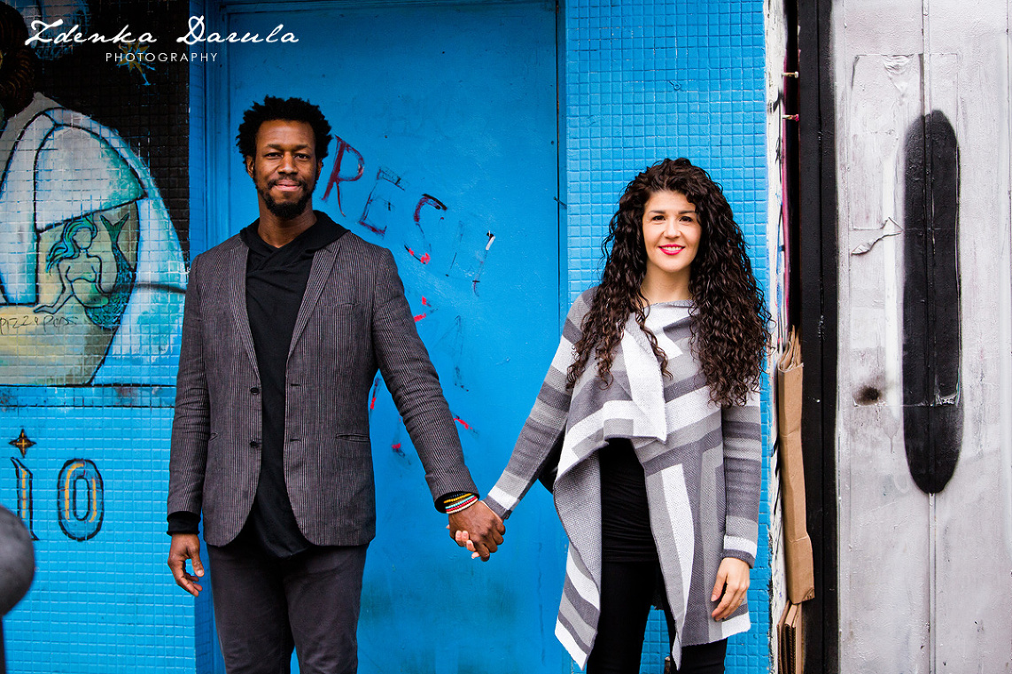 Kensington Market Engagement Photography